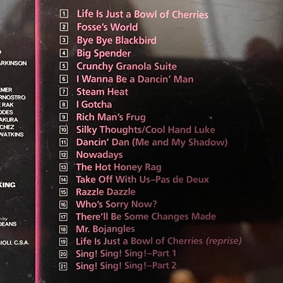 Fosse Originial Broadway Case Recording - Like New CD - Picture 2 of 2